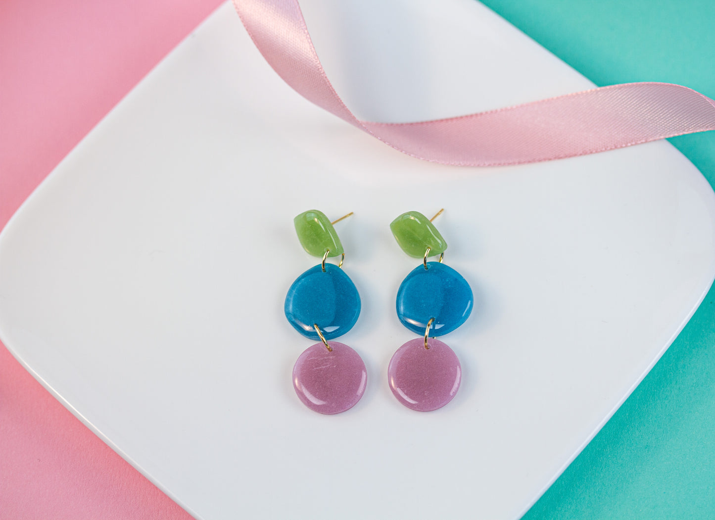 Ohrringe – Color Stack – Layer Look