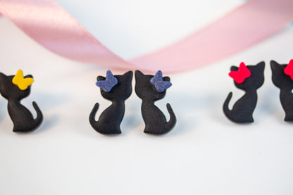 Cat Bow – Ohrstecker