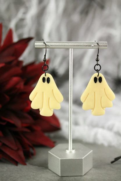Glow-in-the-Dark Geister Ohrringe – Handgefertigte Ohrringe | Halloween Edition