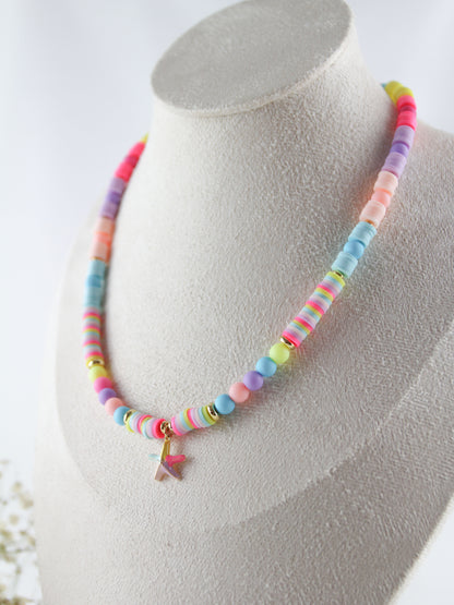 Bunter Seestern Katsuki Schmuckset – Armband & Halskette | Handmade Sommerdesign