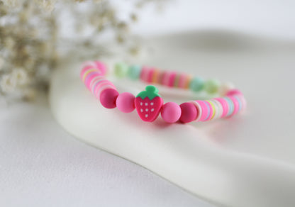 Kinder Katsuki Armband mit Quaste – Handgefertigtes Farbspiel für Kinder