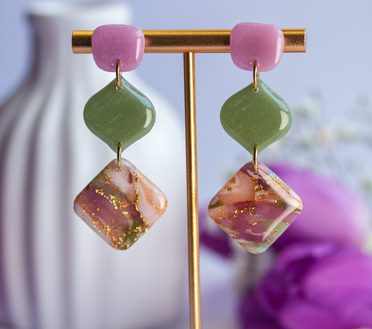 Statement Ohrringe – Berry Velvet Collection