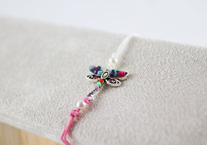 Libellen-Charm Armband – Handgefertigtes Symbolarmband
