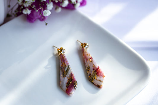 Statement Ohrringe – Berry Olive Collection