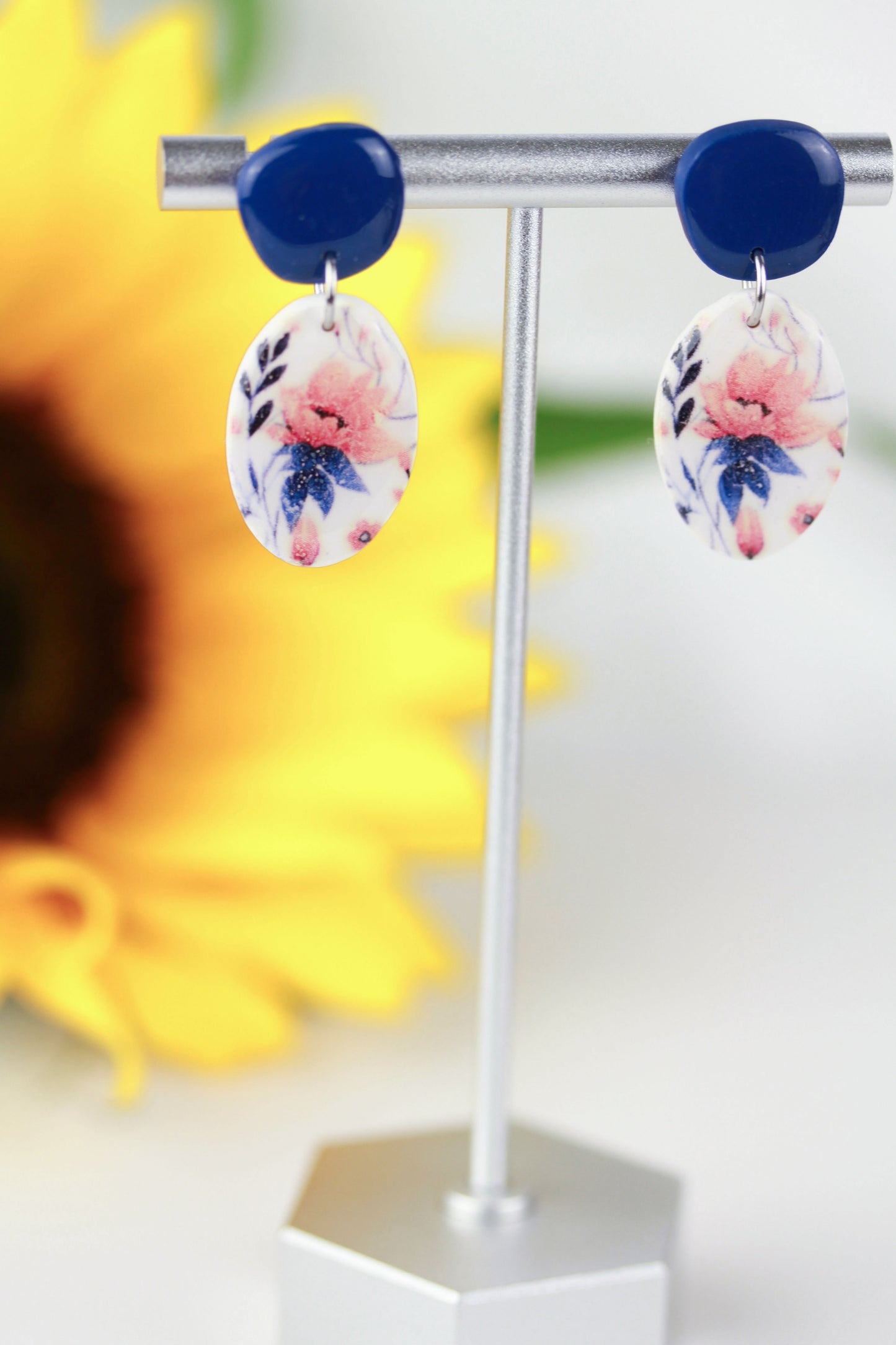 Polymer Clay Ohrringe „Ova“ – Statement Schmuck | Kollektion Dualis