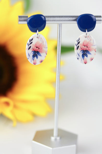 Polymer Clay Ohrringe „Ova“ – Statement Schmuck | Kollektion Dualis