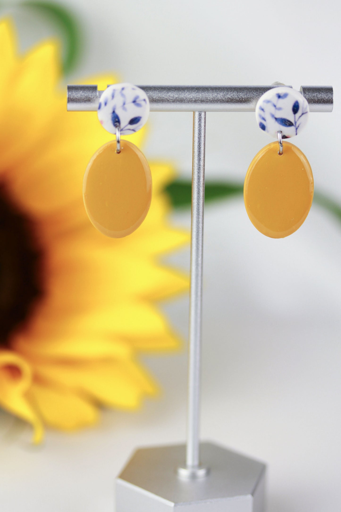 Polymer Clay Ohrringe „Ova“ – Statement Schmuck | Kollektion Dualis