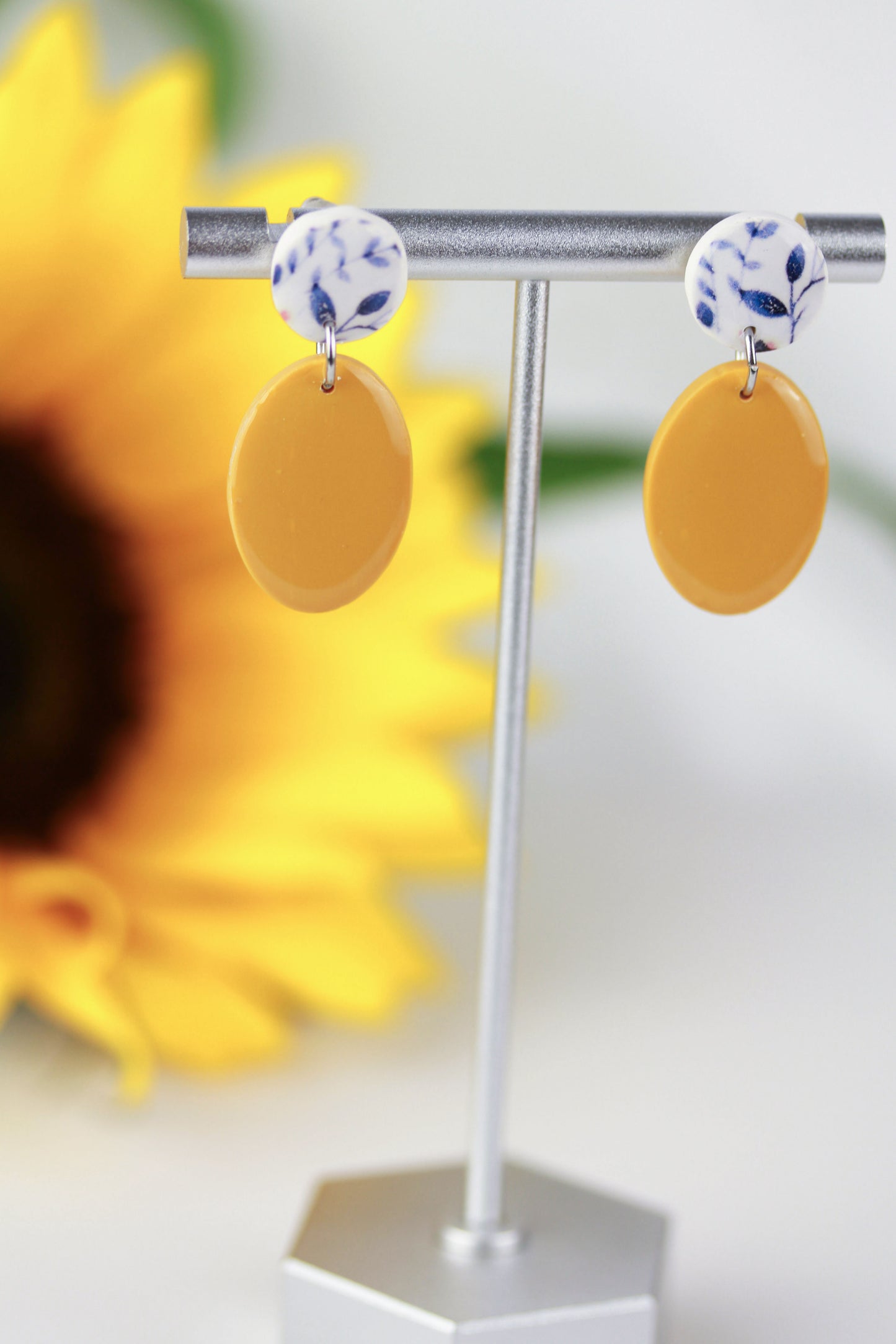 Polymer Clay Ohrringe „Ova“ – Statement Schmuck | Kollektion Dualis