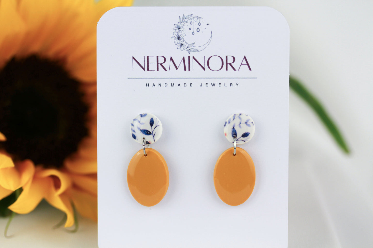 Polymer Clay Ohrringe „Ova“ – Statement Schmuck | Kollektion Dualis