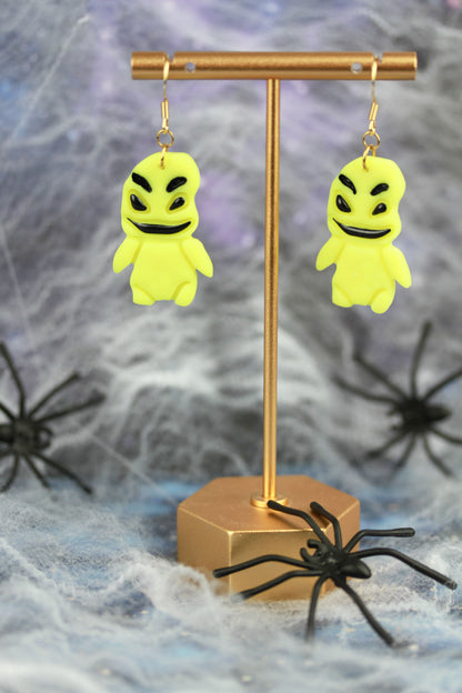 Glow Ghost – Böse Geister Glow-in-the-Dark Ohrringe | Halloween Edition