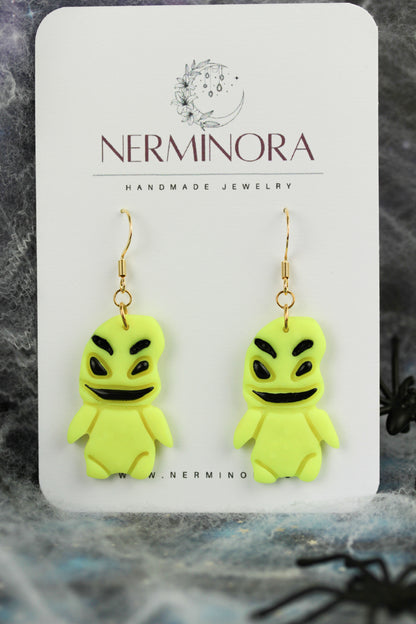 Glow Ghost – Böse Geister Glow-in-the-Dark Ohrringe | Halloween Edition