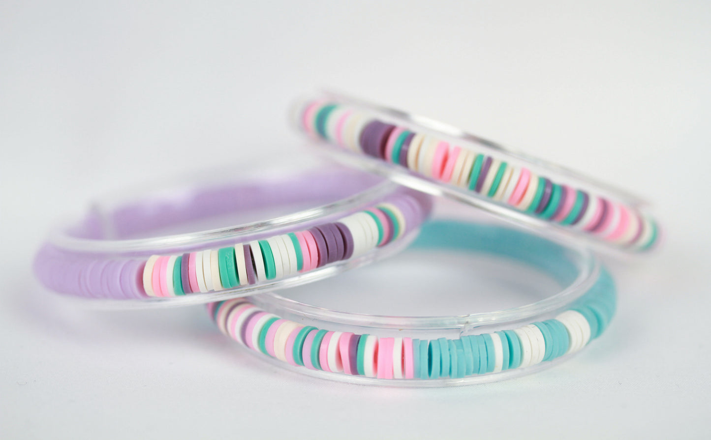 Pastell Mix – 4-teiliges Katsuki Perlenarmband-Set | Handgefertigt