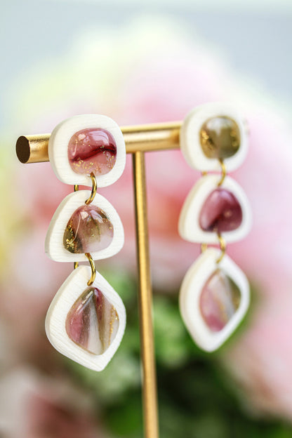 Berry Blossom Trio – Ohrringe