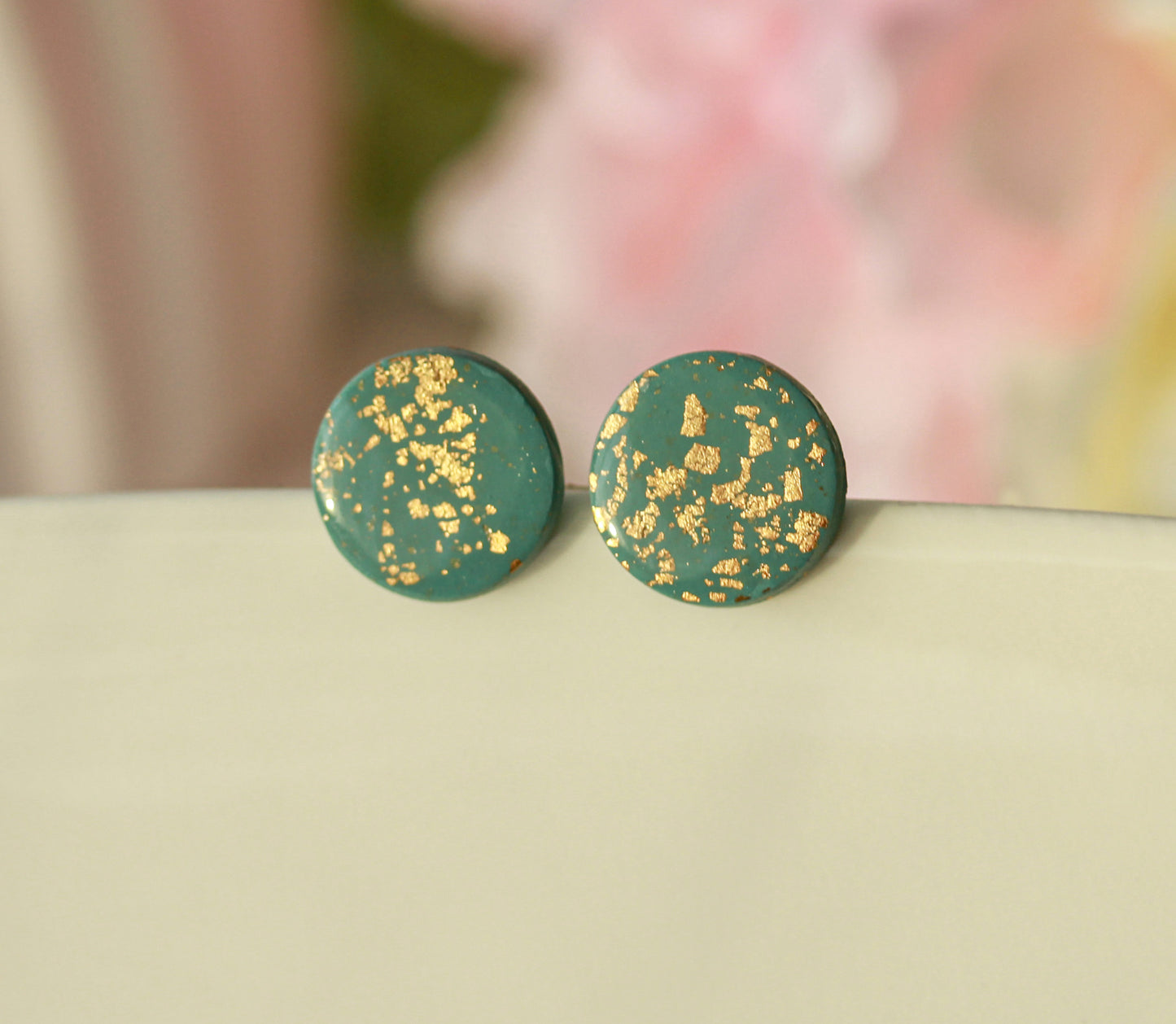 Golden Turquoise Oriental – Ohrringe