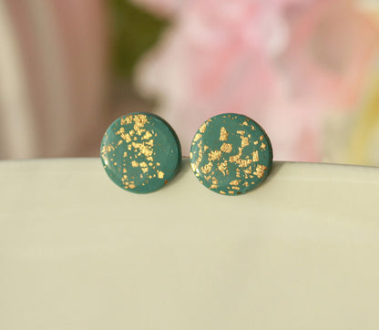 Golden Turquoise Oriental – Ohrringe