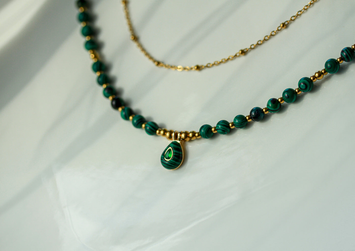 Verdant Malachite – Schmuckset