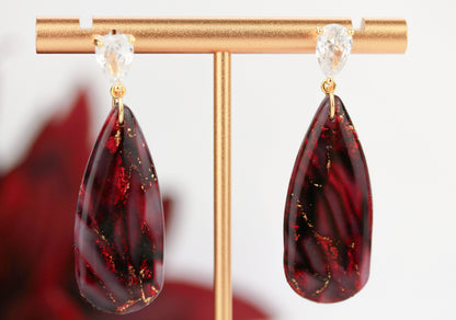 Seraya Wine Marble – Schmuckset