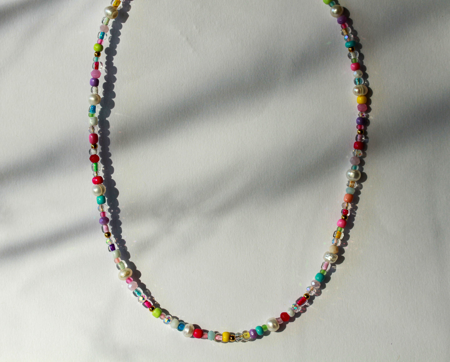 Rainbow Beads - Halskette