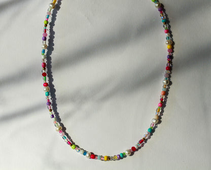 Rainbow Beads - Halskette