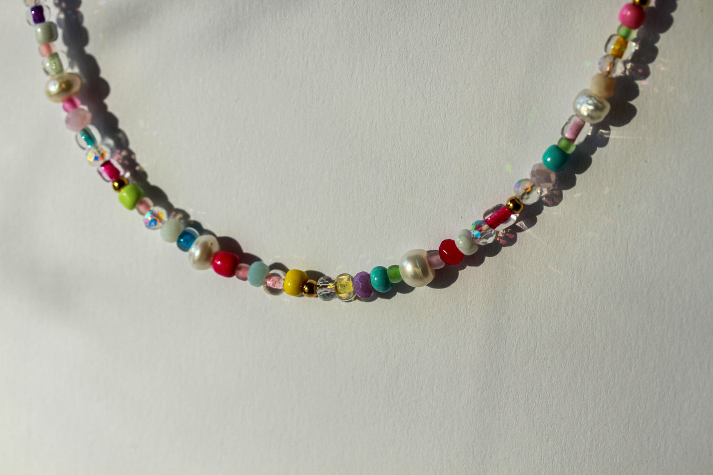 Rainbow Beads - Halskette