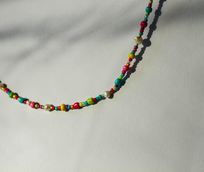 Rainbow Pearl – Halskette