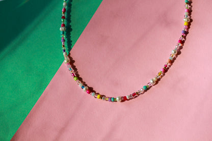 Rainbow Beads - Halskette
