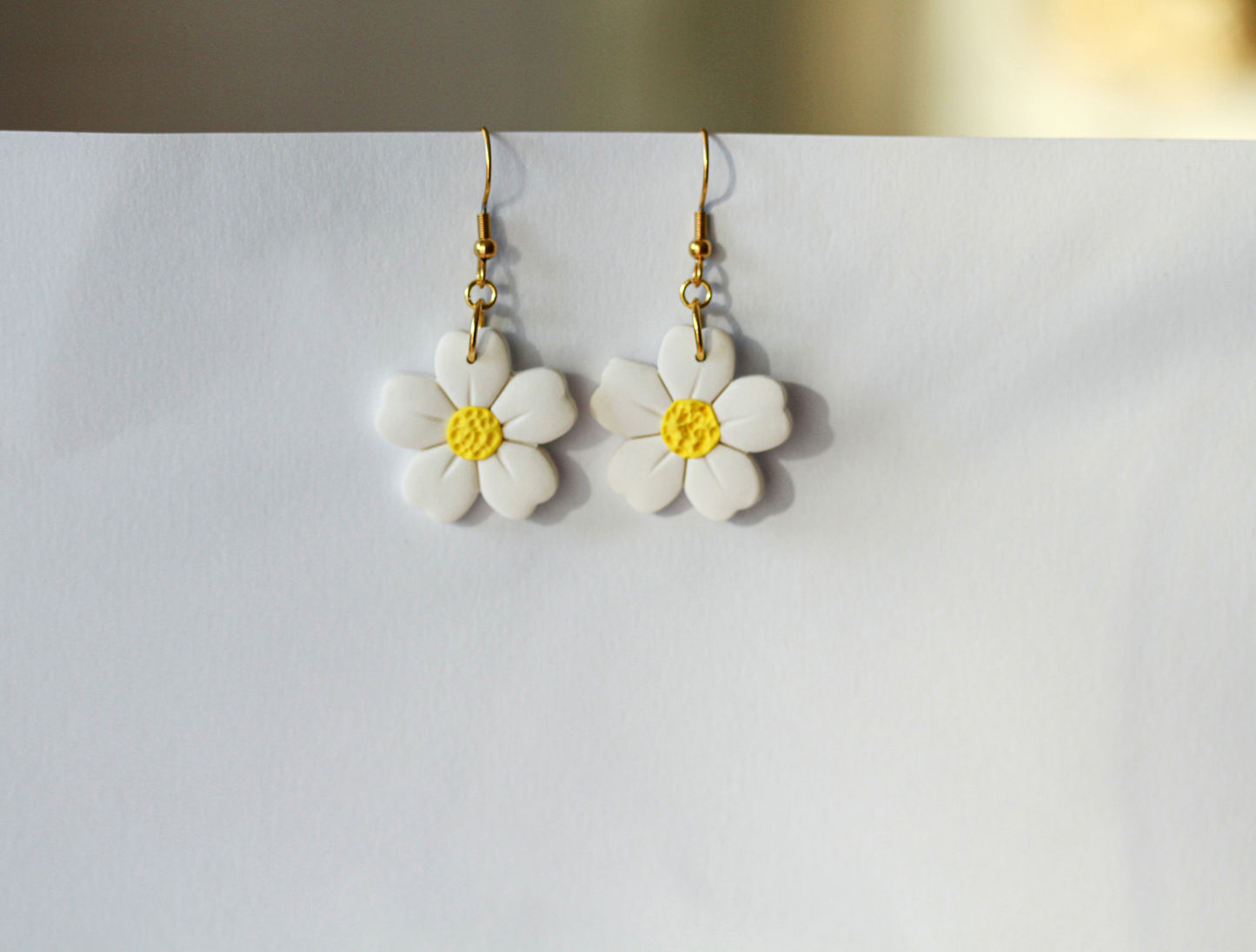 White Daisy – Ohrringe