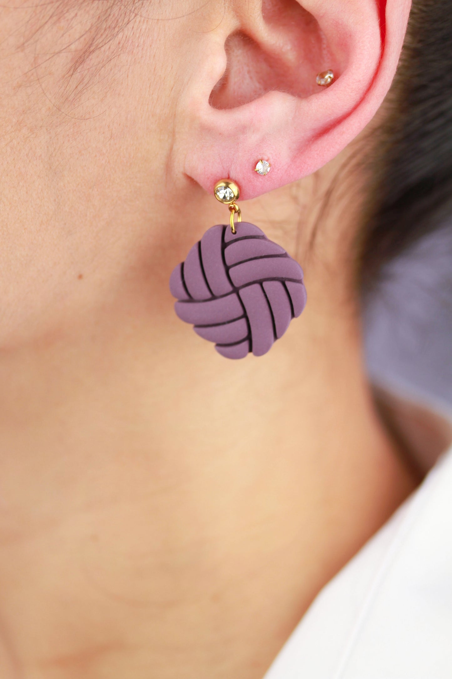 Polymer Clay Statement Ohrringe – Handgefertigte Ohrringe | Kollektion Marlen