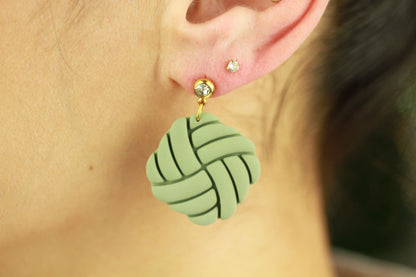 Polymer Clay Statement Ohrringe – Handgefertigte Ohrringe | Kollektion Marlen