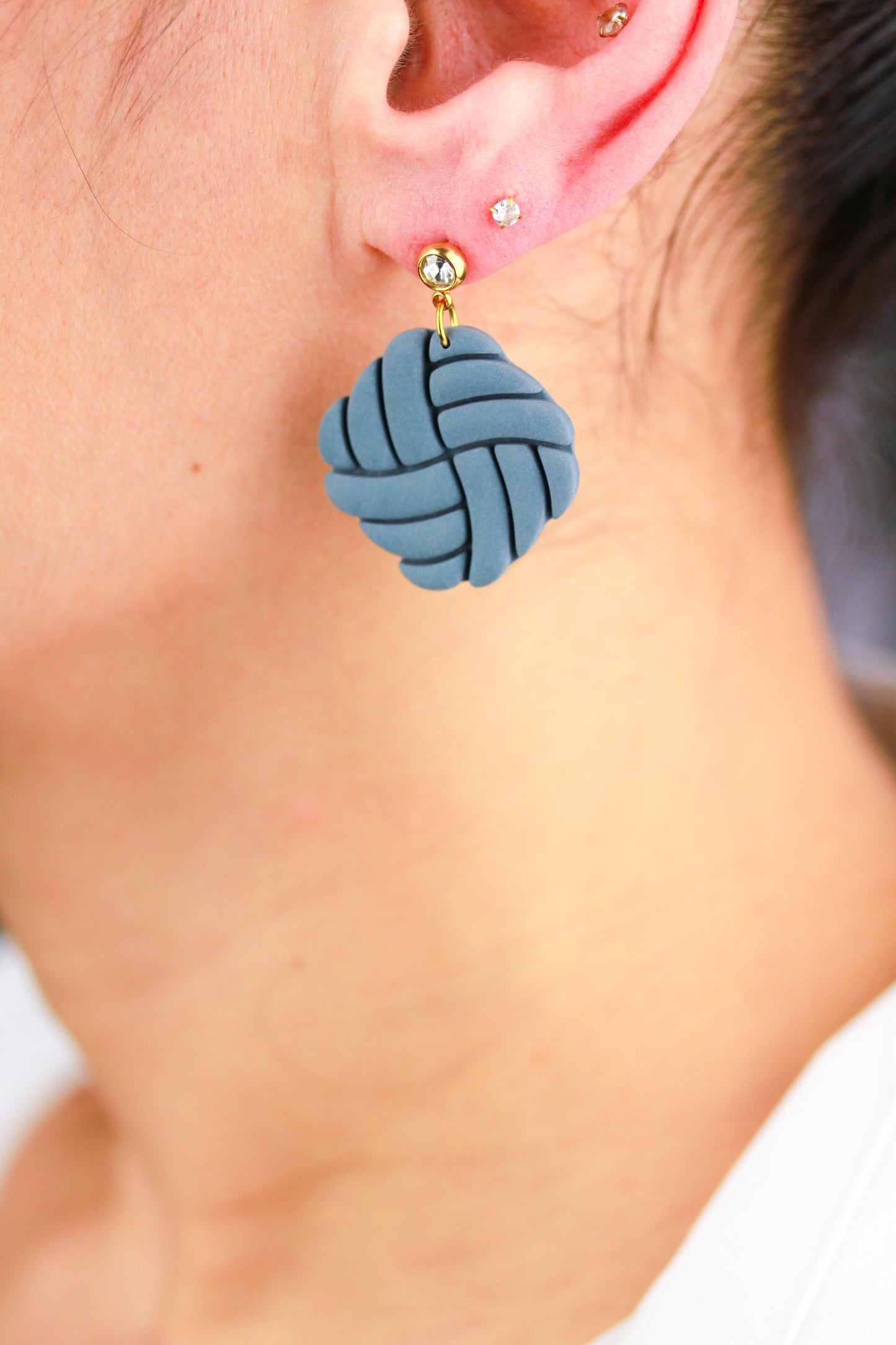 Polymer Clay Statement Ohrringe – Handgefertigte Ohrringe | Kollektion Marlen