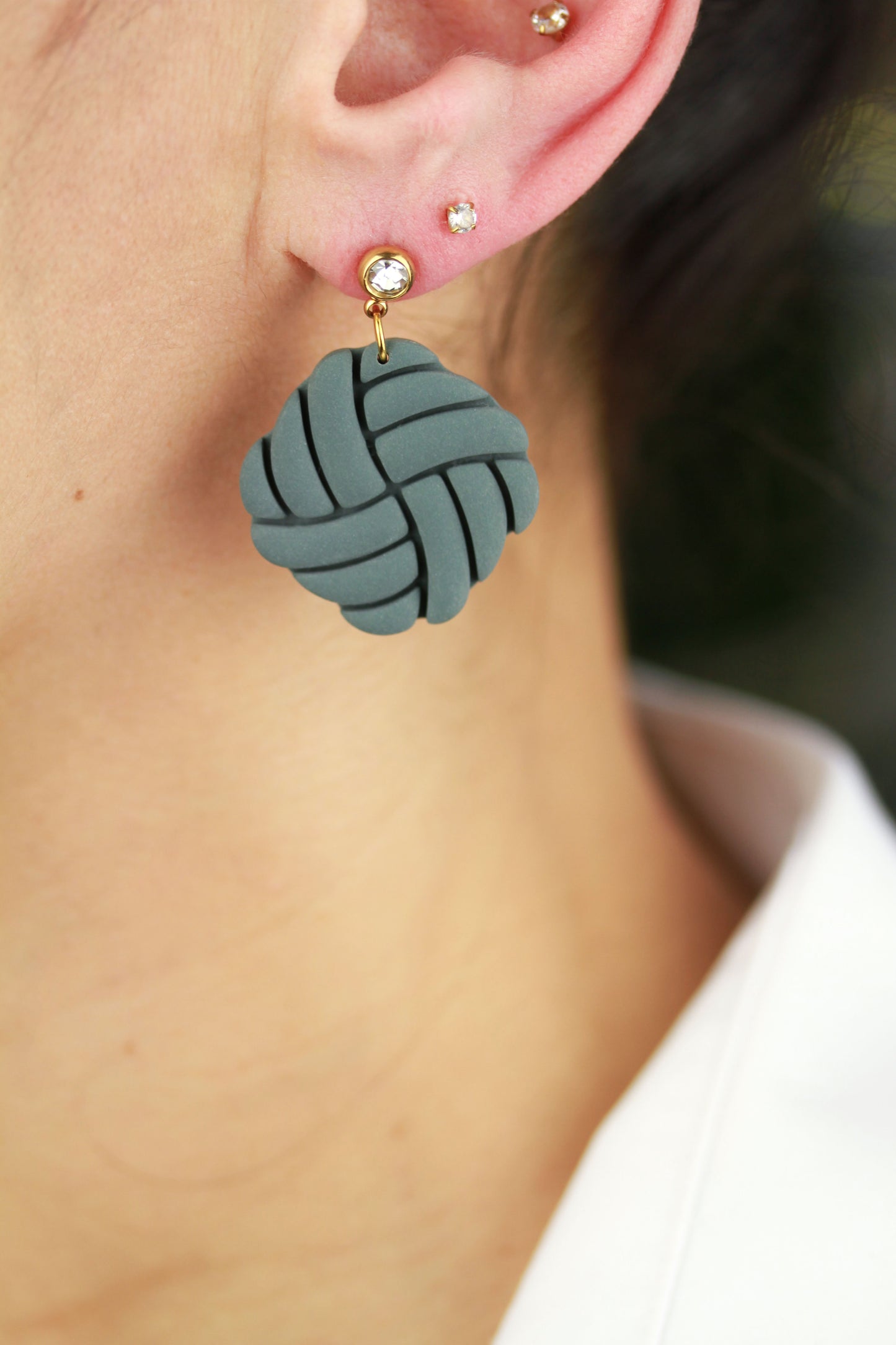 Polymer Clay Statement Ohrringe – Handgefertigte Ohrringe | Kollektion Marlen