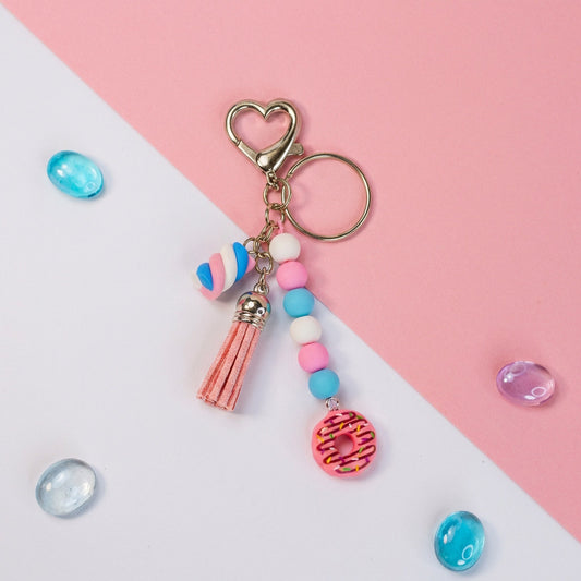 Marshy Donut – Bag Charm