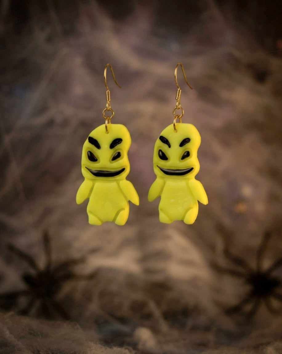 Glow Ghost – Böse Geister Glow-in-the-Dark Ohrringe | Halloween Edition