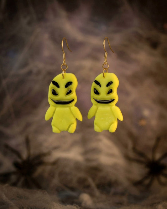 Glow Ghost – Böse Geister Glow-in-the-Dark Ohrringe | Halloween Edition