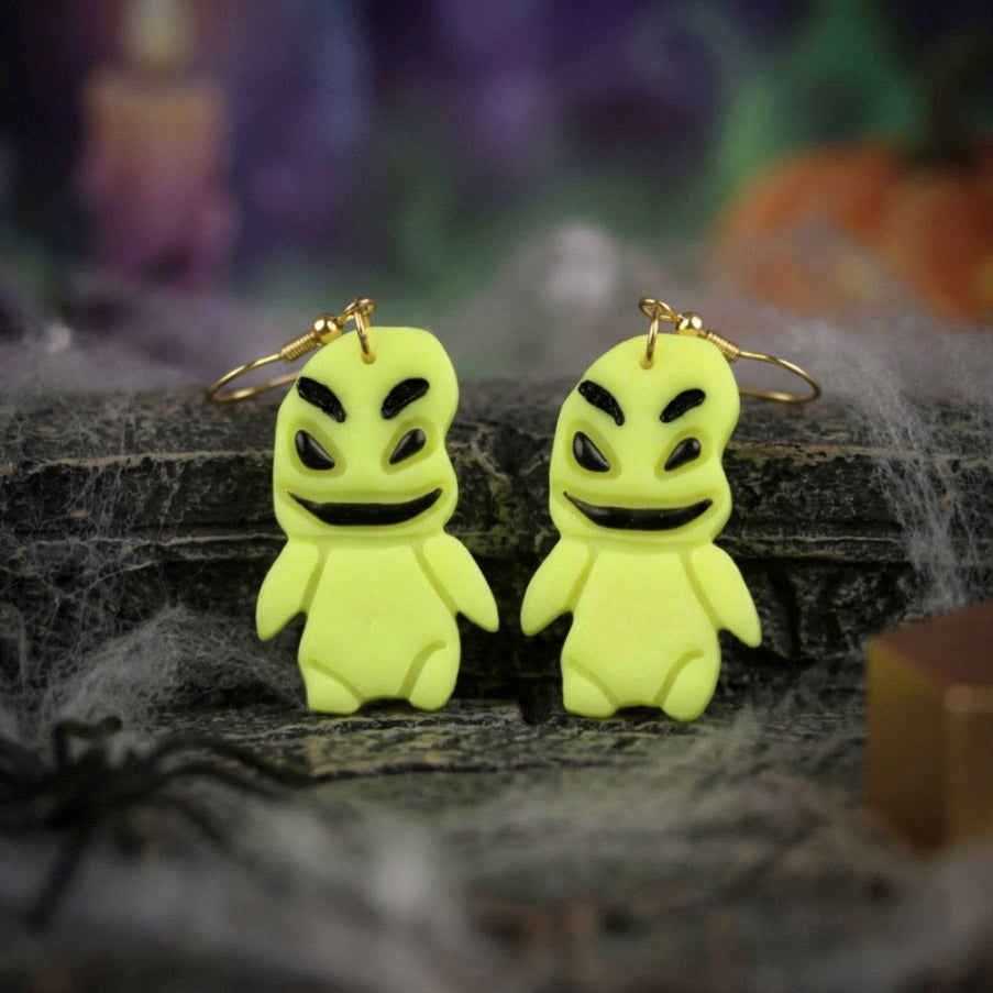 Glow Ghost – Böse Geister Glow-in-the-Dark Ohrringe | Halloween Edition