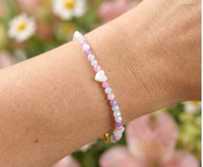 Pastel Glow – Filigranes Armband