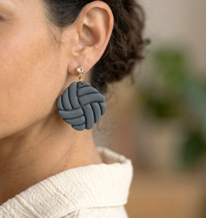 Polymer Clay Statement Ohrringe – Handgefertigte Ohrringe | Kollektion Marlen