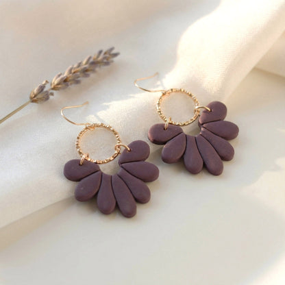 Florale Polymer Clay Ohrringe – Kollektion Marlen