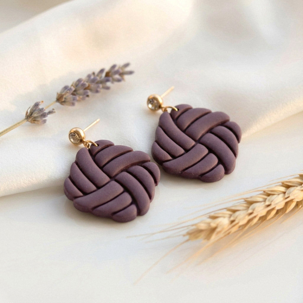 Polymer Clay Statement Ohrringe – Handgefertigte Ohrringe | Kollektion Marlen