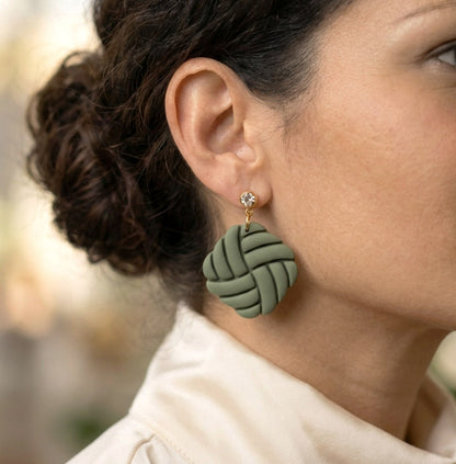 Polymer Clay Statement Ohrringe – Handgefertigte Ohrringe | Kollektion Marlen