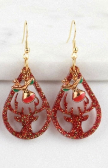 Festive Ruby Spark – Ohrringe