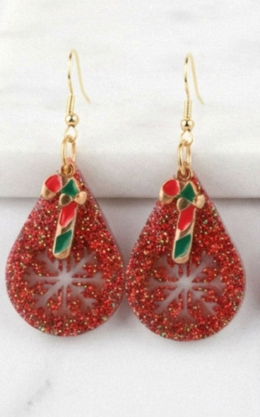 Festive Ruby Spark – Ohrringe