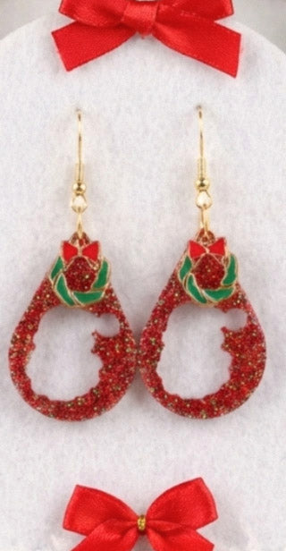 Festive Ruby Spark – Ohrringe