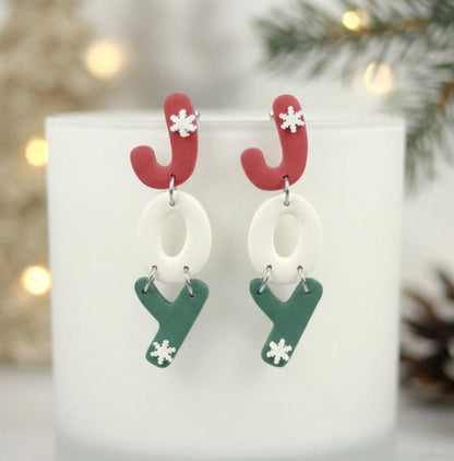 JOY Weihnachts Statement-Ohrringe  - Winter Edition