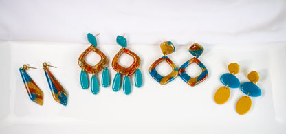 Statement Ohrringe – Chandelier – Sunset Lagoon Collection