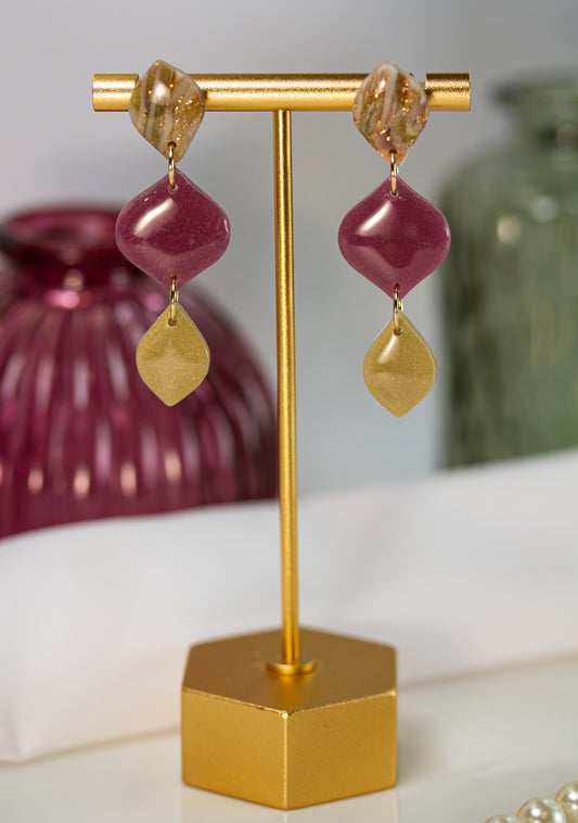 Ohrringe – Mini Statement - Berry Velvet Collection