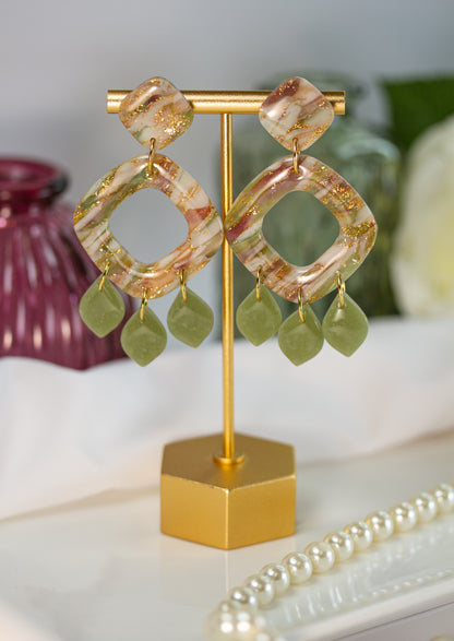 Velvet Bloom Chandelier – Ohrringe