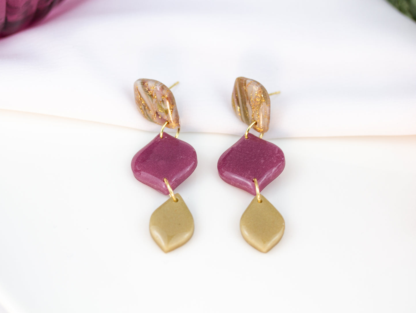 Ohrringe – Mini Statement - Berry Velvet Collection