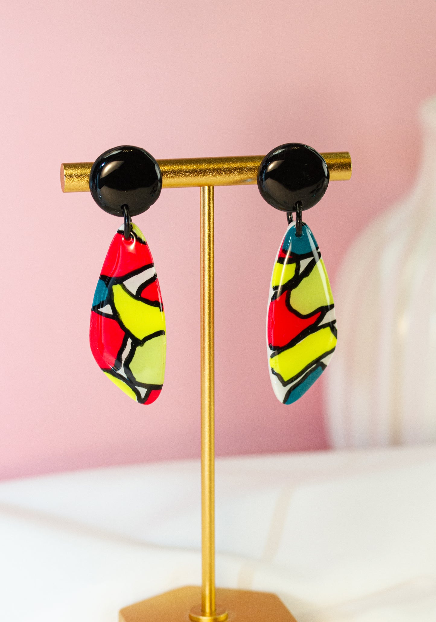 Ohrringe – Art Pop – Neon