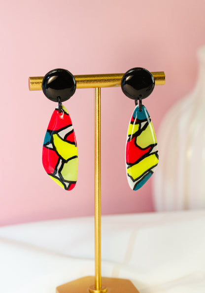 Ohrringe – Art Pop – Neon